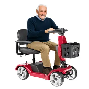 Mobility Scooter for Adults: Solid Pneumatic Tires Ensuring Smooth Rides, Rotatable Seat for Enhanced Comfort, 15-Mile Range for Local Trips, Maximum Load Capacity of 265 Pounds, Christmas gifts,Black Friday limited-time specials