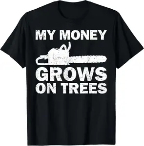 100% cotton Unisex Funny Arborist Logger Gift Men Cool Tree Climber Lumberjack T-Shirt