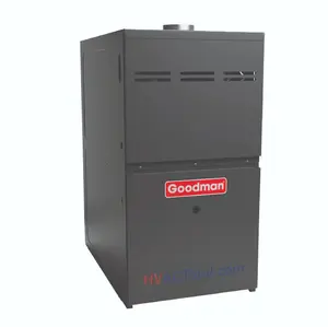 Goodman 120,000 BTU 80% AFUE Single Stage Gas Furnace, Upflow/Horizontal, 24.5″ Wide