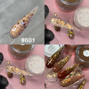 New Glitter Acrylic #601 for Fall Season