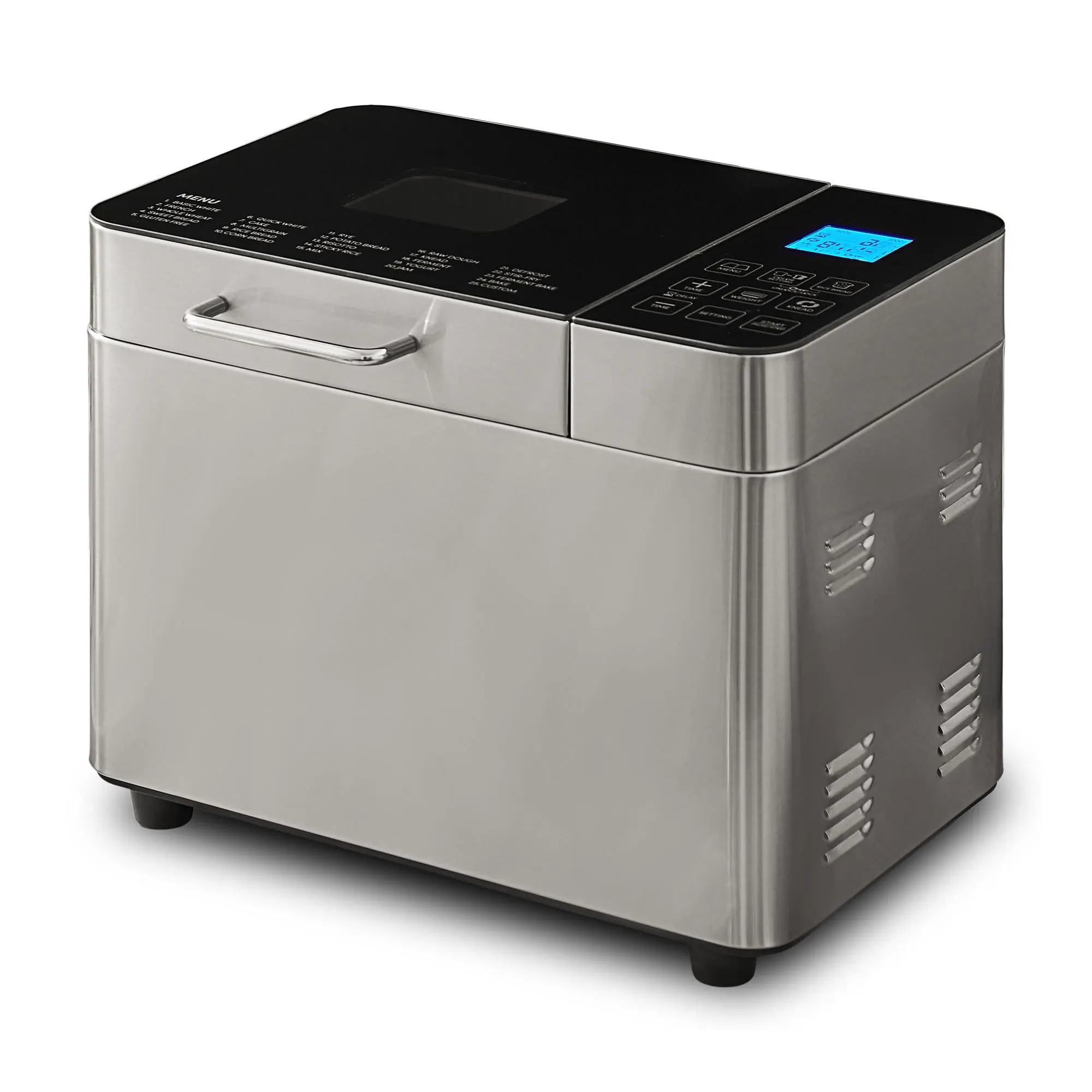 Elite Cuisine 2lb Digital Pre-Programmed BreadMaker