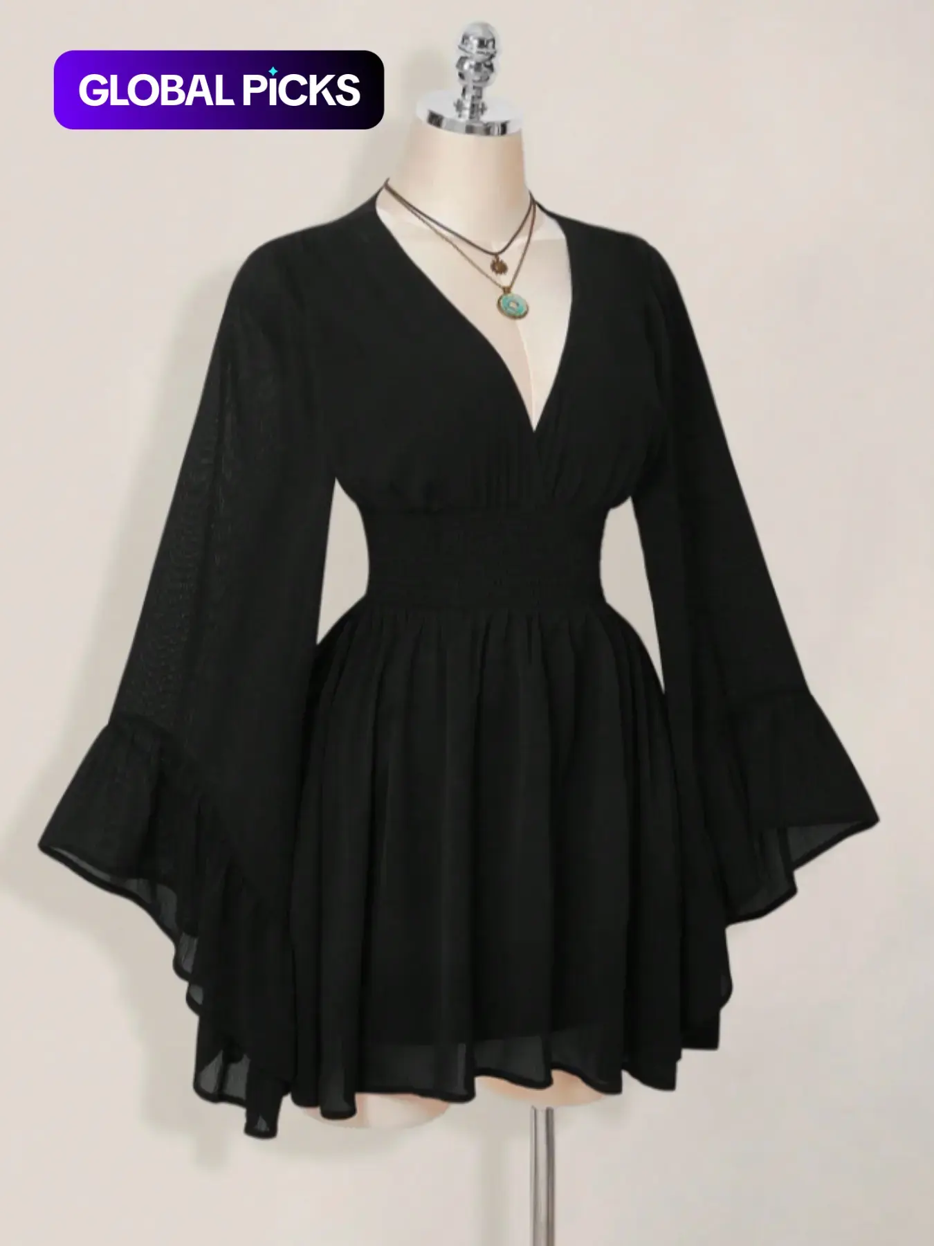 Forever 21 mini dress long sleeve - TikTok Shop