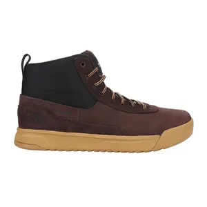 The North Face Mens Larimer Mid Waterproof Lace Up Casual Boots Ankle - Brown