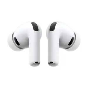 Apple - AirPods Pro 3, Wireless Active Noise Cancelling Earbuds with Heart Rate Sensing Feature - White