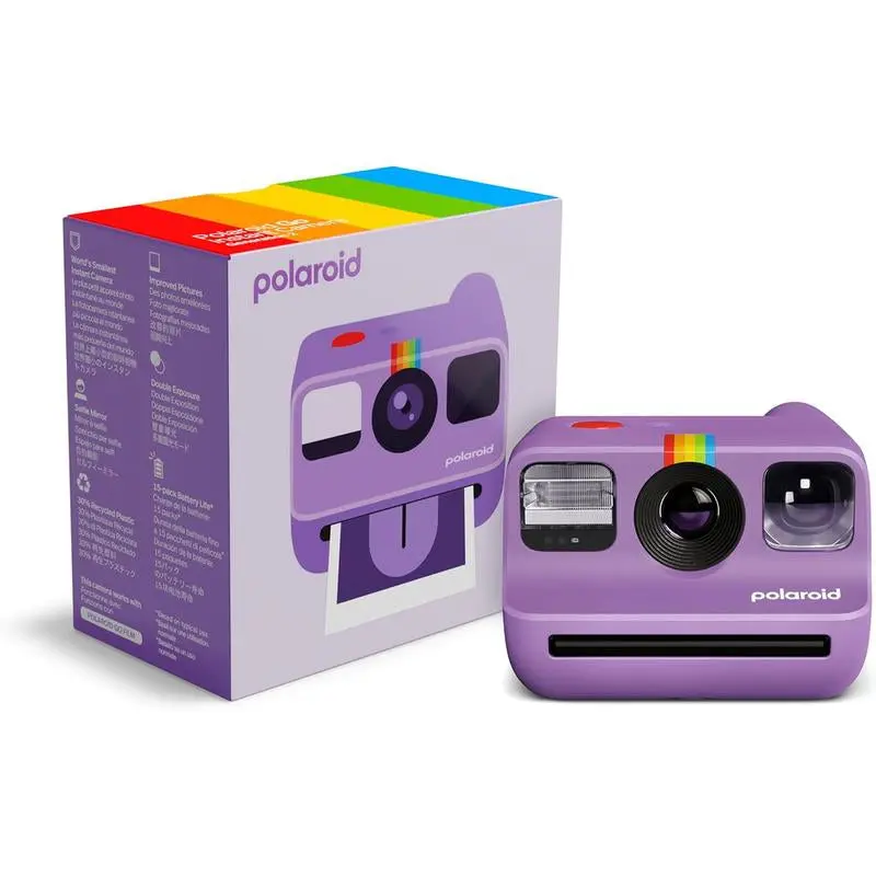 Polaroid Go Generation 2 Mini Instant Camera - Stylish Purple Edition (Model 9183)