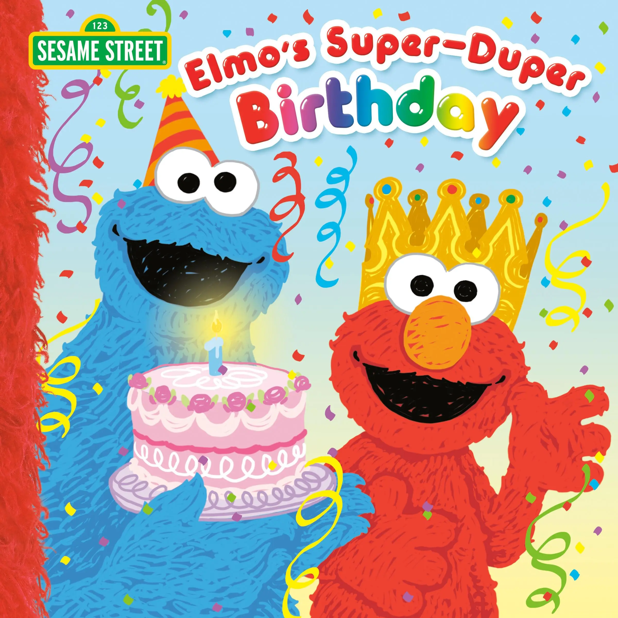 Elmo's Super-Duper Birthday -- Naomi Kleinberg - Paperback