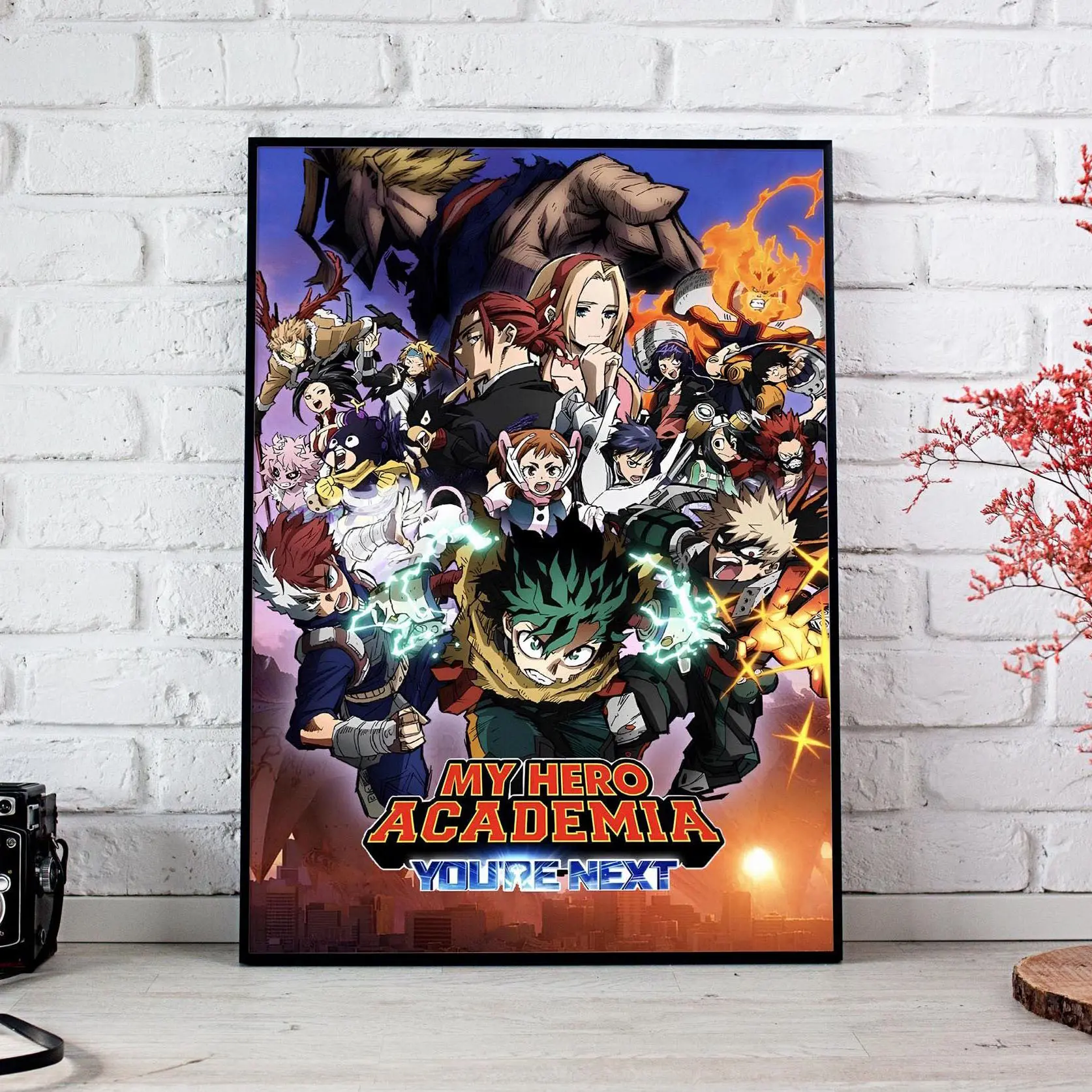(Poster) You Re Next Poster , Deku, Bakugo and T0doroki Anime Wall Art, Anime Poster, Anime Print