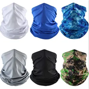 Cooling Ice Silk Neck Gaiter UV Protection Face Mask Breathable Sunscreen Bandana Multi Use Neck Scarf for Men Women Outdoor Sports Cycling Running Hiking Fishing