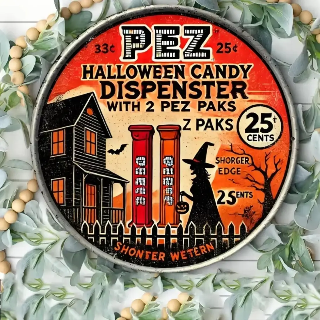 Halloween Aluminum Candy Dispenser, Perfect for Parties Bars Restaurants Offices, Halloween Decorations, Fun Party Supplies