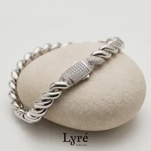 Serra San Marco Pavé Clasp Bracelet