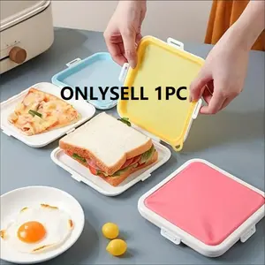 Sandwich Toast Bento Box, Portable Outdoor Lunch Box, Student Office Lunch Box, Home Use Bento Box, Back-To-School Season