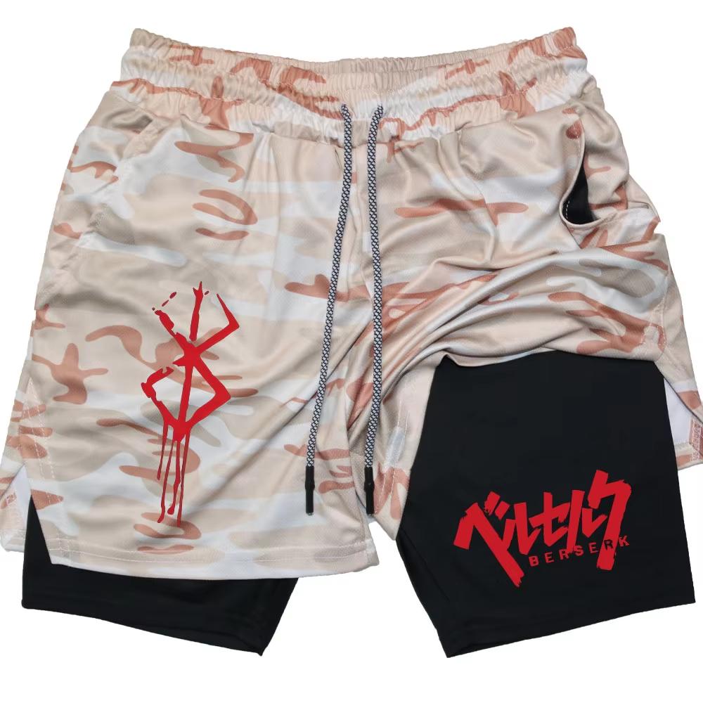 Guts the Black Swordsman Gym Shorts
