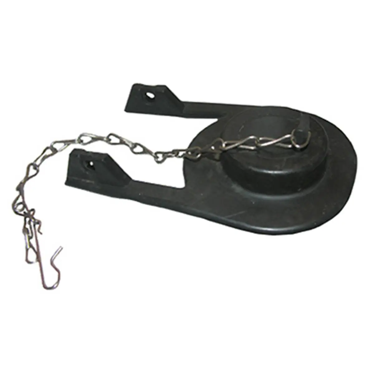 Larsen Supply 04-1533 Lightweight Low Boy Bathroom Toilet Tank Flapper for Kohler Users, 0.12 lbs, 2.5 x 7.5 x 4.75 in, with Chain & Hook, Low Boy Toilet Flapper