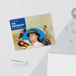 Tim Robinson 2026 Wall Calendar & Planner, Funny Christmas Holiday Gifts