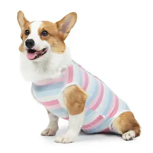 Pet Recovery Suit, High Elasticity Pet Surgery Recovery Suit, Pet Clothes for Small and Medium-sized Dogs, Dog & Cat Clothing