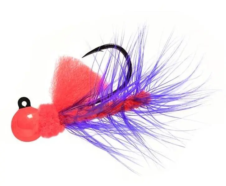Aerojig Hackle jig, Size: 1/16oz Aerojig Hackle jig, Size: 1/16oz