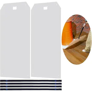 2 Pcs Large Appliance Slider with Pull Strap Appliance with Handle Move Appliances with One Hand Protects Floors Glides, 48" x 29-7/8" Moving Mat
