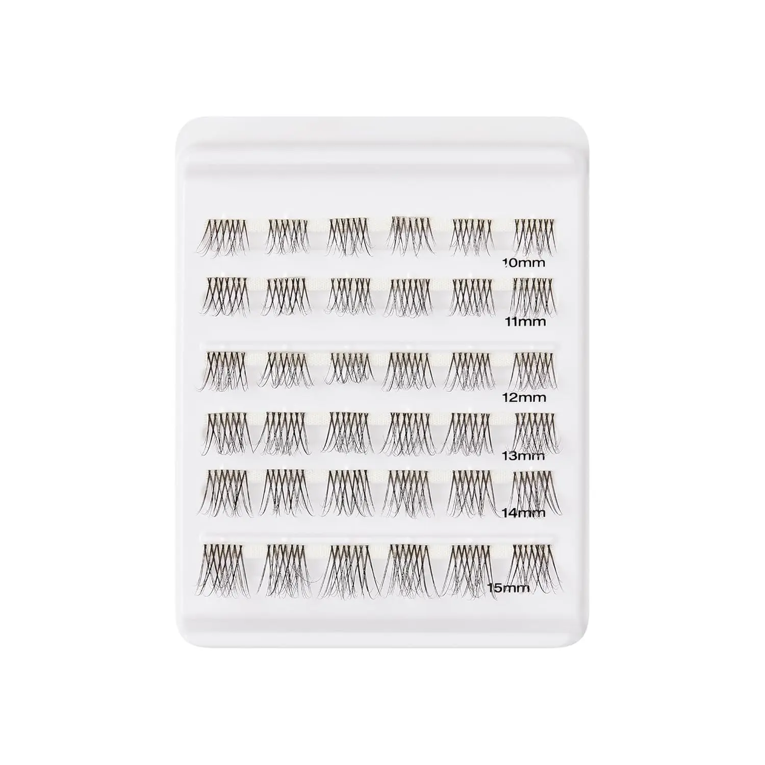 i-ENVY by KISS DIY Eyelash Clusters, 36-Piece Kit in Light Style for a Natural, Customizable Extension Look with Mascabond & Applicator, Travel Size, Natural Curve, Thin Wisps, Makeup, Customization, Cck02 Neutral, Bundle, Refillable