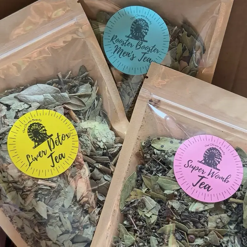 Couples Wellness Herbal Kit – Womb Tea + Rooster Booster + Liver Detox, Herbal Couples Wellness Bundle