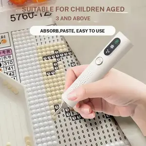 Electric Diamond Painting Brush, Wireless Suction Diamond Paintbrush, Rechargeable, Adjustable Suction Modes, Adult & Kids, Perfect Gift, Diamond Art Tool