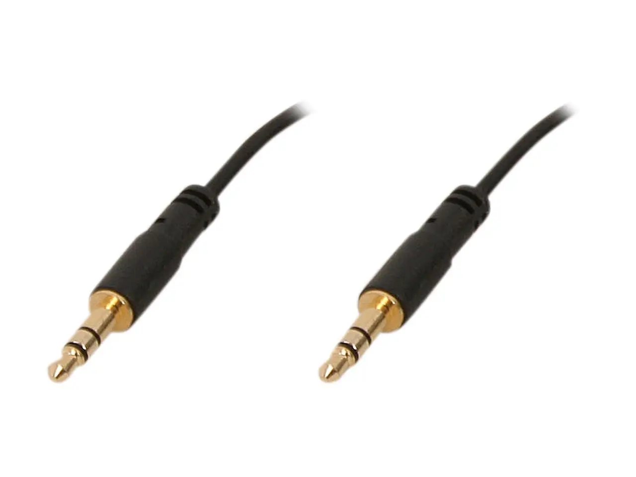StarTech.com MU6MMS 6 ft Slim 3.5mm Stereo Audio Cable - M/M - 3.5mm Male to Male Audio Cable for your Smartphone, Tablet or MP3 Player