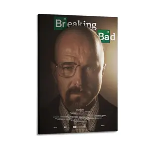 Breaking Bad Poster for Bedroom Aesthetic Canvas Wall Art Living Room Posters Painting Picture Print Modern Family Decor Artist Bathroom Poster