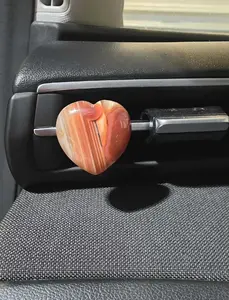 Carnelian Car Air Vent Clip