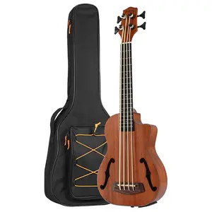 BATKING Baritone Fretted Beginner Electric Ukulele Bass instruments , Acoustic Bass Ukulele Wtih Gig Bag 30 Inch electric evergreen guitars