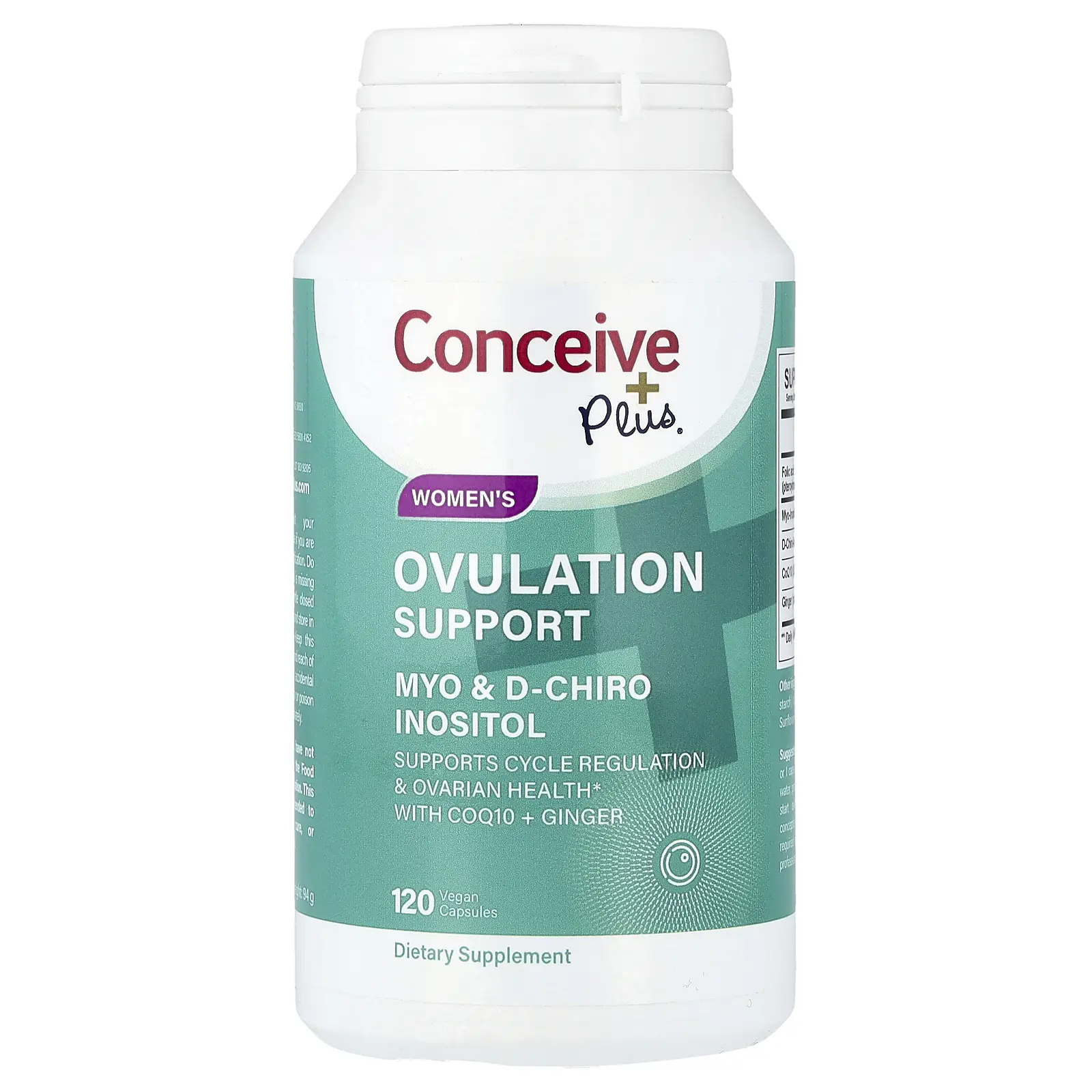 Conceive Plus Women's Ovulation Support, 120 Vegan Capsules