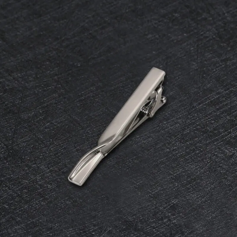 GTHIC Simple Minimalist Alloy Tie Clip, Fashion Jewelry Accessory for Birthday Gift, 59.8Mm