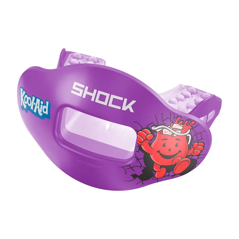 Shock Doctor Kool-Aid Max AirFlow Football Mouthguard for Sports - Extra-Large Breathing Channel & Instant Fit