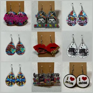 Mom themed earrings