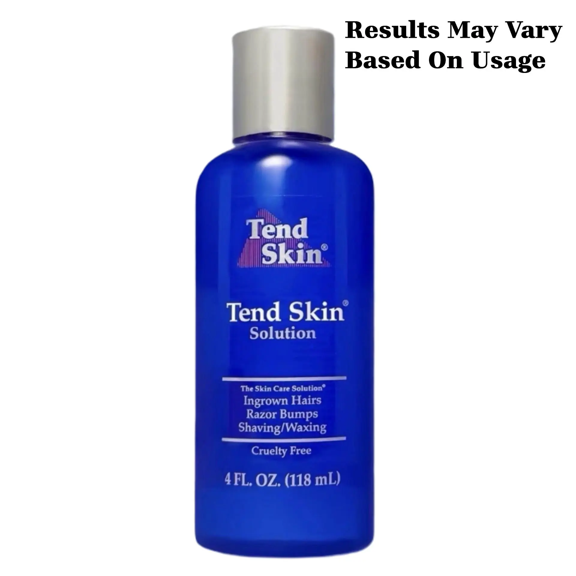 Tend Skin Smoothing Liquid Solution for Men - Aftershave & Facial Toner for Razor Bumps, Burns & Acne, Post Hair Removal Care, 4 oz, Cosmetic, Ingrown Hair Treatment, Bottle, Exfoliating, Cleanser, Oil Control, Anti Wrinkle, Adults, Fragrance Free, Acne C