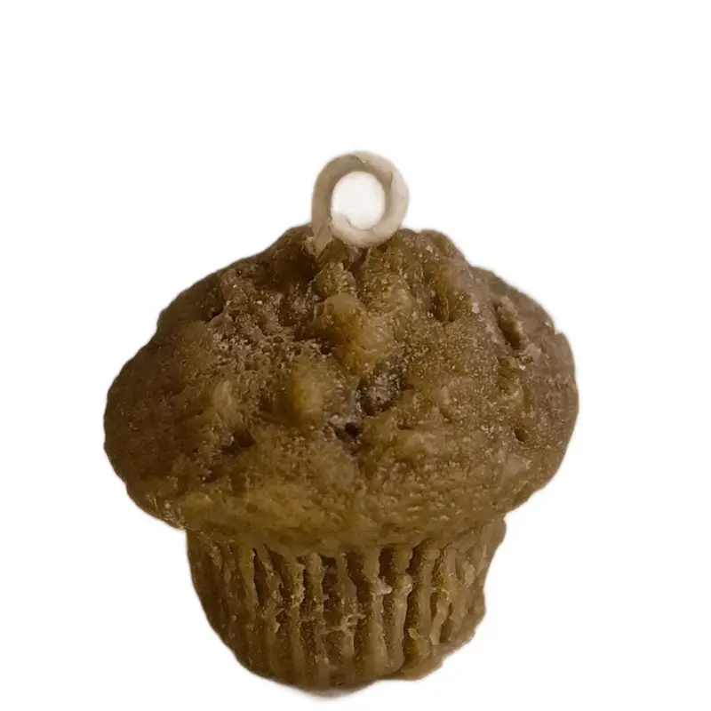 Yummy Looking Muffin Candles Made from Bees Wax Perfect for Decor or Household Use Natural and Eco Friendly Decoration Cookie Strawberry Lemon Ornaments Sugar Cookie