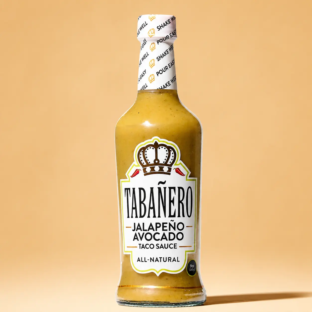 Tabanero Jalapeño Avocado Taco Sauce (9 oz.)