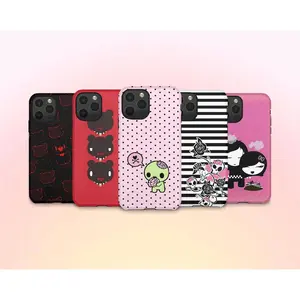 [New Arrivals]Y2K Kawaii Emo Phone Case |   Pink Grunge, Protective