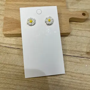 Polymer clay small daisy studs