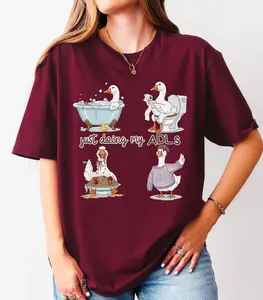 Funny Silly Goose OT Sweatshirt Or T-Shirt , Just Doing My ADLs Shirt, Occupational Therapist  T-Shirt, Pediatric OT Gift, OTA Graduation Tee Shirt