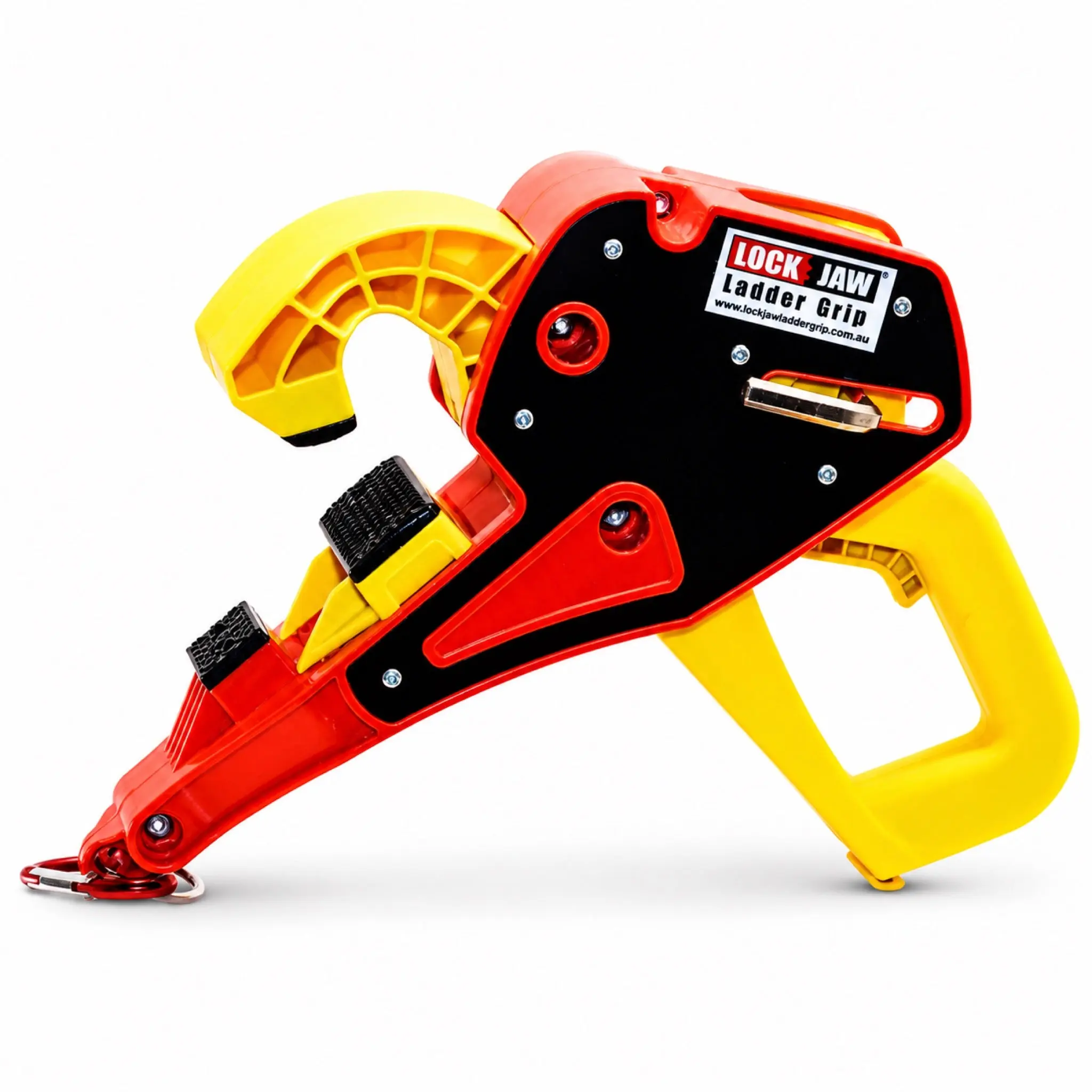 Lock Jaw Ladder Grip - Roof Ladder Stabilizer Hook for Gutters