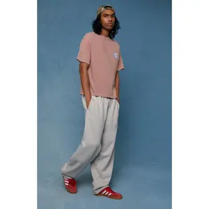Pacsun Men's Heather Gray Fleece Extreme Baggy Sweatpants