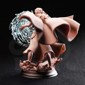 Half-Elf Arcane Sorceress - Tyria Ravensong/32mm/75mm Scale