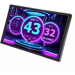 8 Inch Small Mini LCD  1280x800 IPS Screen Display for PC Case DIY Building/Laptop/ with Video Input