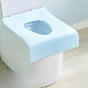 Portable Disposable Toilet Seat Covers 10 Pack Soft Sturdy All Round Protection for Travel Business Trip Hotel Postpartum