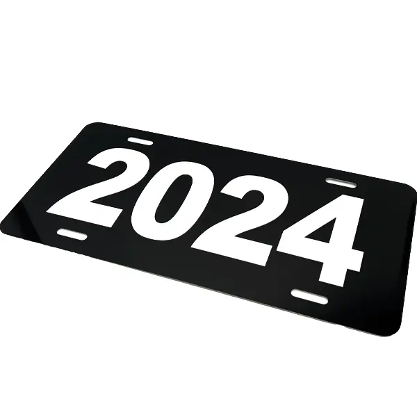 Year Plates - Placas de Año cualquier año