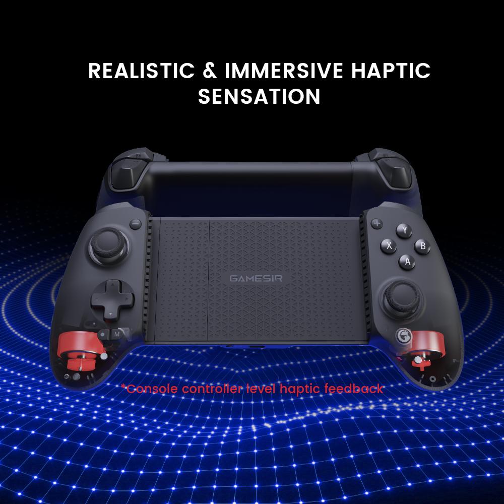 GameSir G8 Plus Galileo Bluetooth Mobile/Pad Wireless Game Controller for Android and iOS, Featuring Hall Effect Sticks & Triggers