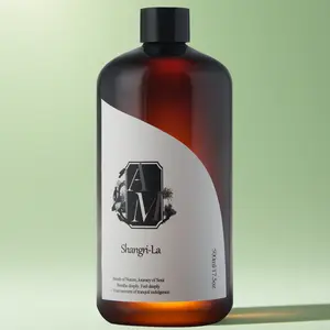 Shangri-La Scented 500ML Water-Based Aromatherapy Essential Oil, Reed Diffuser Refill Liquid, Home Indoor Air Freshener, Spa Therapy