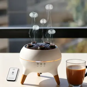 250ml water tank essential oil aromatherapy diffuser, with two modes, ultrasonic aroma diffuser, dual-timing, colorful lights, automatic shut-off, suitable as a Mother's Day gift, for home, office, or bedroom use auto-off protection   must-have item