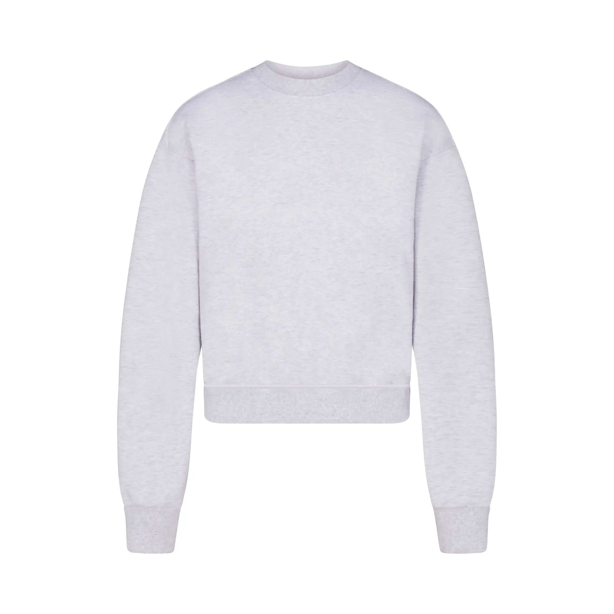 SKIMS COTTON FLEECE CLASSIC CREWNECK