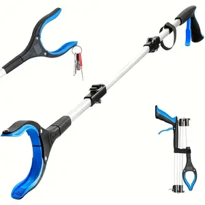 Magnetic clamping tool – a foldable and telescopic grabber with a non-slip ergonomic handle, designed to extend your reach in hard-to-access areas. It is an easy-to-use picking tool suitable for home and outdoor use.