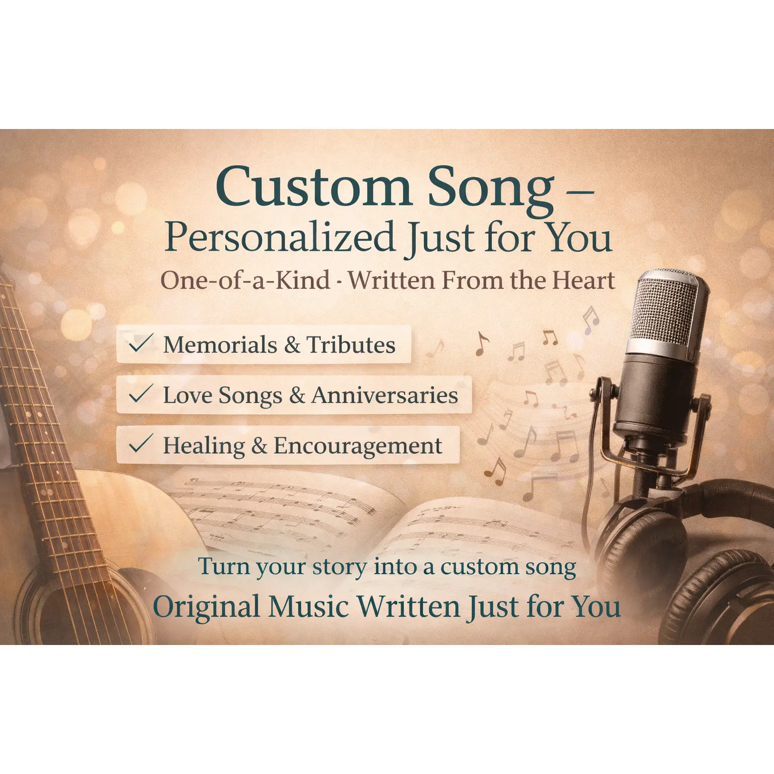 🎵 Custom Song – Personalized Just for You